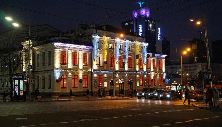 Квартира По Улице Федорова 1 كييف المظهر الخارجي الصورة